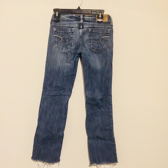 American Eagle Jeans Size 2 Regular Medium Dark - Picture 2 of 8